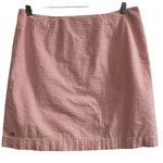 Lilly Pulitzer Women's Pink Gingham Short Skirt Size 6 Casual Photo 0