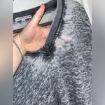 Young Fabulous and Broke  Women's Burnout Pockets V-Neck Sweatshirt Tunic Dress XS Photo 9