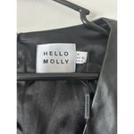 Hello Molly  Black Catwoman Mini Dress Asymmetrical Front Slit Sexy Party Medium Photo 7