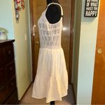 Gilli cream crocheted sleeveless cotton midi dress L boho cottagecore western Size L Photo 3