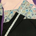 No Boundaries  like new size small long sleeve pink black & butterflies T-shirt Photo 8