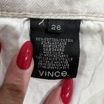 Vince Size 26 Jeans Relaxed Rolled Dark Grey Foil Denim DV146A-2156 Mid Rise Photo 3