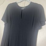 J.Jill  black keyhole maxi dress medium NWT Photo 2