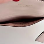 Kate Spade NWOT Pinkish Grey Blush Nude ‘Lalena’ Large Pocket Leather Tote Bag Photo 6