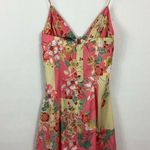 ZARA  Floral Satin Slip Dress Size XS Photo 6