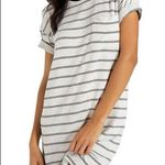 n:philanthropy n:PHILANTHROPHY Knit stripped comfort viscose short sleeve T-Shirt Dress xs NWT Photo 0