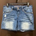 Hydraulic  Jeans, Denim Shorts, Distressed, Size 7/8 Photo 0