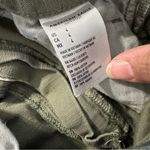 American Eagle  women's size 4 distressed military green shorts Photo 3