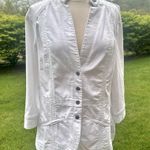 Coldwater Creek  White Denim Jacket Photo 3