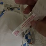 Xhilaration  Blue and White Patterned Bra Photo 1