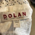 Anthropologie Dolan crochet zip jacket BIN L Blue Photo 4