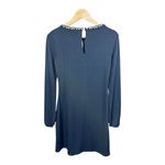 White House | Black Market  Pearl and Rhinestone Neckline Black Cocktail Dress Photo 1