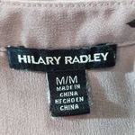 Hilary Radley  Light Purple Floral Blouse Size Medium Mauve Floral Top Photo 7