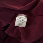 Iris  Maroon Red Maxi Semi-Formal Long Dress Size 1X Maxi V-Neck Stretch XL Photo 8