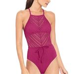 Robin Piccone New.  Fuschia Swimsuit. Size 4. Retails $159 Photo 2