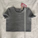 Chelsea and Violet  Textured Short Sleeve Top. Photo 9