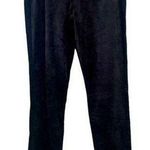 Xhilaration leggings black solid woman’s faux suede front pants casual NWT Sz S Photo 0