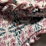 Anthropologie New by Lyric Smocked bikini top size 1X floral Photo 4