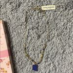 Lucky Brand  Blue Stone‎ Gold Tone Beaded Necklace Photo 3