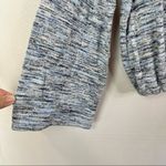 Aerie  Blue Brushed Knit Tie Waist Long Sleeve Top S Photo 3