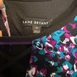 Lane Bryant Purple Floral Maxi Dress Photo 2