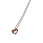 Vintage Emerald Tone Studded Heart Necklace Gold Tone Green Photo 2