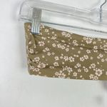 ANDIE NWT Swim The Bora Bora Top Bikini Top Ditsy Floral Olive Size XS NEW Photo 2