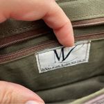 Vintage Brown Croc Embossed Faux Leather Maggie Lawrence Satchel Handbag Purse Photo 6