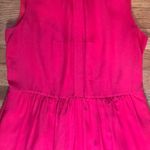 Madewell Shirred Silk Dress Photo 4