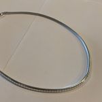 Sterling Silver Omega Chain Marked GM 925 Italy Necklace Lobster Clasp Photo 1