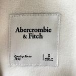 Abercrombie & Fitch Abercrombie Fitch Women's Sherpa Fleece 1/4 Zip PulloverJacket Cream Size Small Photo 2