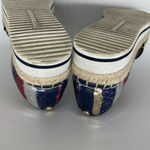Tommy Hilfiger  Womens 6.5‎ Shoes Flats Corliss 2 American Flag Sequin Espadrille Photo 9