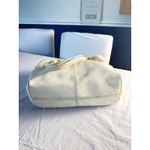 Kate Spade New York Pebbled Leather Tote Bag Ivory White Photo 4