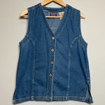 Vintage 90s Denim Jean Vest  Photo 0
