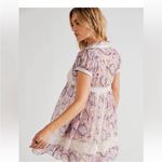 Free People X Anna Sui baby doll mini dress Pink Photo 2