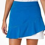 Lady Hagen  golf skort Skirt with spandex shorts under. Royal blue White Size 12 Photo 13