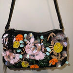 ZARA New with tags TJ MAXX Marshall’s viral beaded shoulder bag floral bead sequin Photo 1