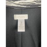 Chico's Chico’s Black White Zebra Geometric Print Open Front Long Sleeve Blazer Sz XL/16 Photo 3