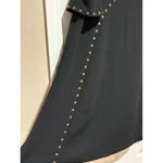 Versace NWT.$1280  COLLECTION cold shoulder Shift Dress Black Sz: M.US8. IT44 Photo 6