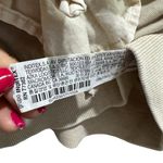 ZARA Beige Cream Ruffled Deep V Neck and Back Crop Top Size S Photo 5