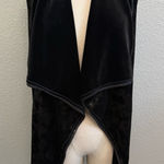 Elie Tahari NWT  Sport Velvet Reversible Vest/Open‎ Cardigan Size XS Drapey Photo 0
