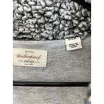 Weatherproof  Vintage Women's Fleece Sweater Gray Long Sleeve Size Small 1/4 Zip Photo 6