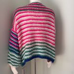 Listicle  Multi Color Loose Fit Cardigan Photo 7