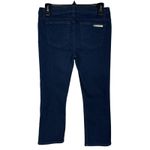 Michael Kors SZ 2 Skinny Capris Jeans Low-Rise Stretch Zip-Fly Dark Wash Pockets Photo 3