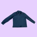 Polo Ralph Lauren Sweater 1/4 Zip Pullover 🔥 Blue Size M Photo 2