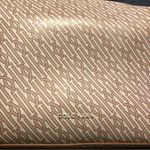 Cole Haan Monogram Coated Canvas Crossbody Bag Grand Series Neutrals White Tan Photo 5