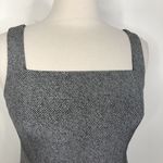 Vtg Rickie Freeman Teri Jon 100% Silk Sleeveless Monochrome Sheath Dress Small? Black Photo 4