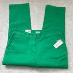 Crown & Ivy Crown & Ivy Charlotte Crop Pants Women's 10 Green Rolled Cuff Relaxed Fit NEW Photo 7
