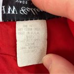 HW Collections | Vintage Red Sleeveless Dress Made in USA Long Scoop Neck 12 Photo 3