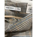 Nine West Plaid Trousers High Rise Straight Leg Pants Womens 16 Photo 3